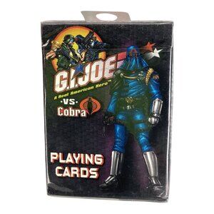 G.I. Joe Vs Cobra 2002 Playing Cards By Bicycle
